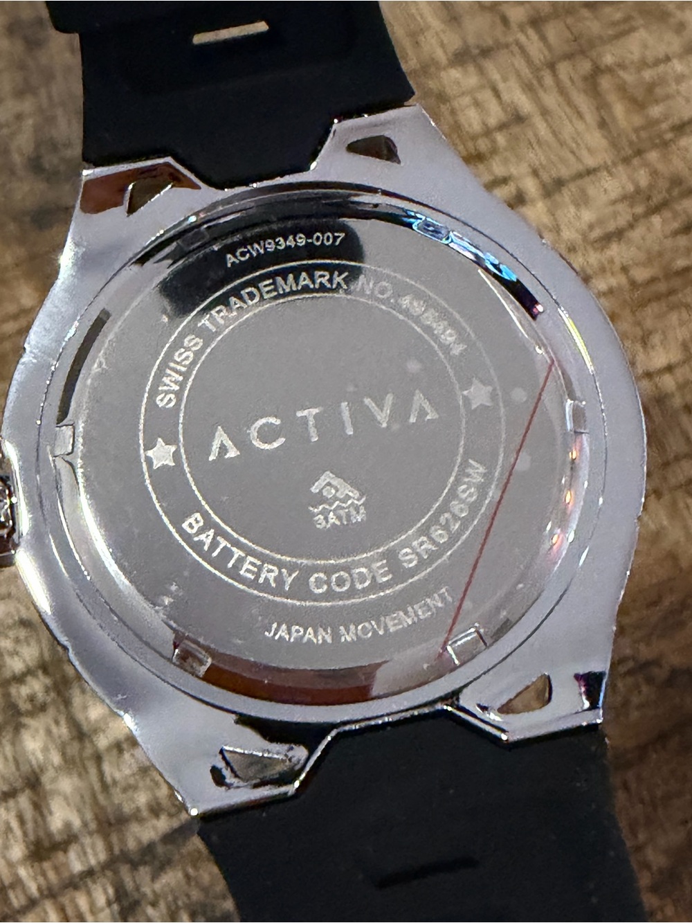 NEW Activa Drift X Invicta ACW9349-007 Silver Black 44mm NIB - Picture 3 of 7